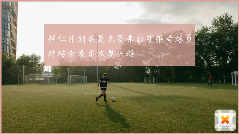 拜仁计划明夏免签弗拉霍维奇球员对转会表示浓厚兴趣