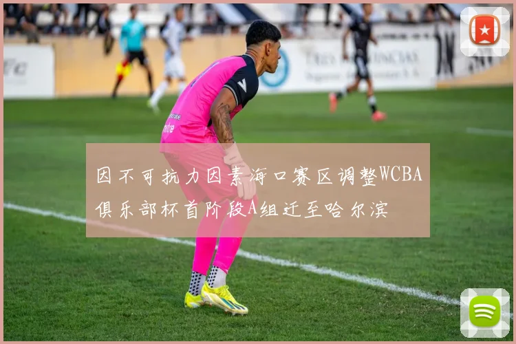 因不可抗力因素海口赛区调整WCBA俱乐部杯首阶段A组迁至哈尔滨